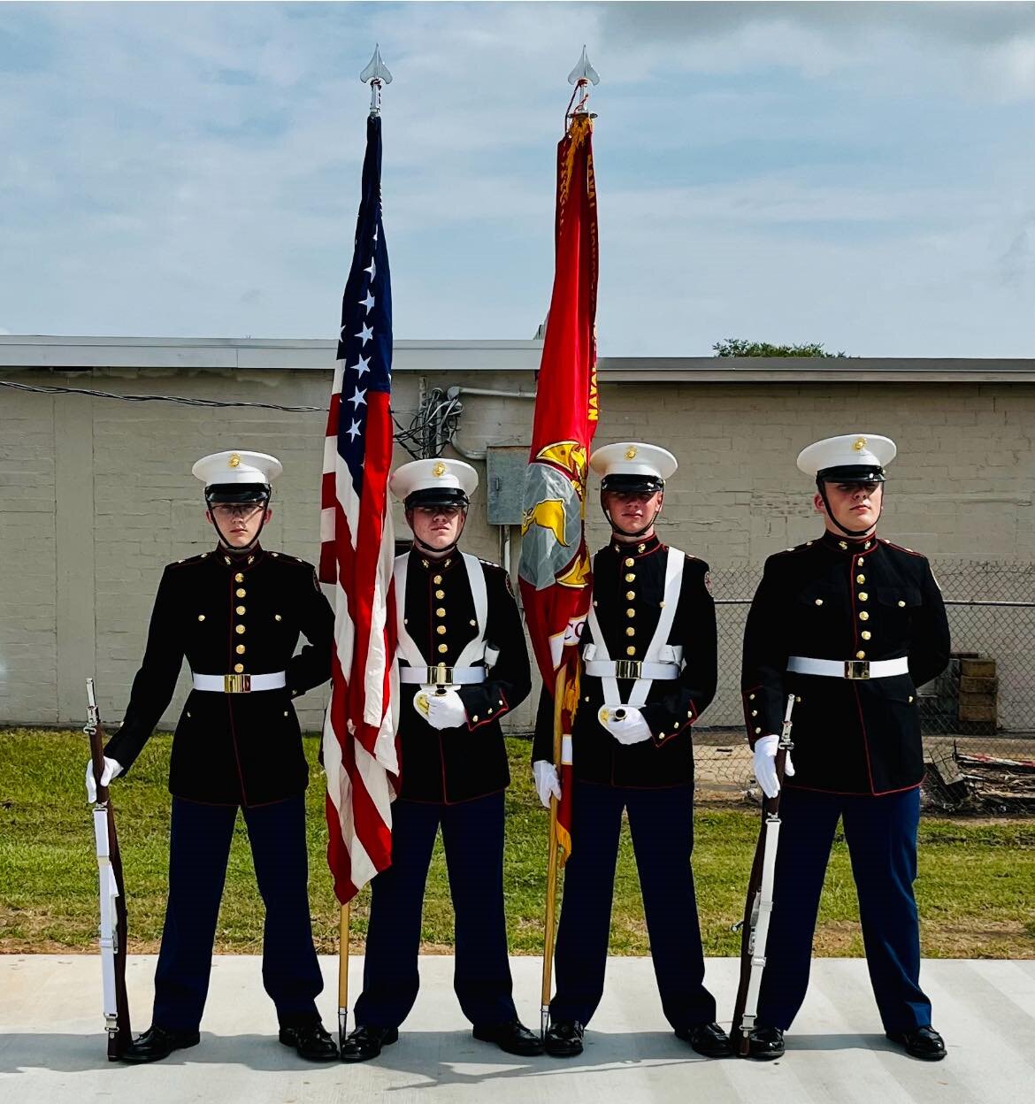 The Royal High School Marine Corps Junior ROTC was part of the Memorial Day remembrance in Brookshire.